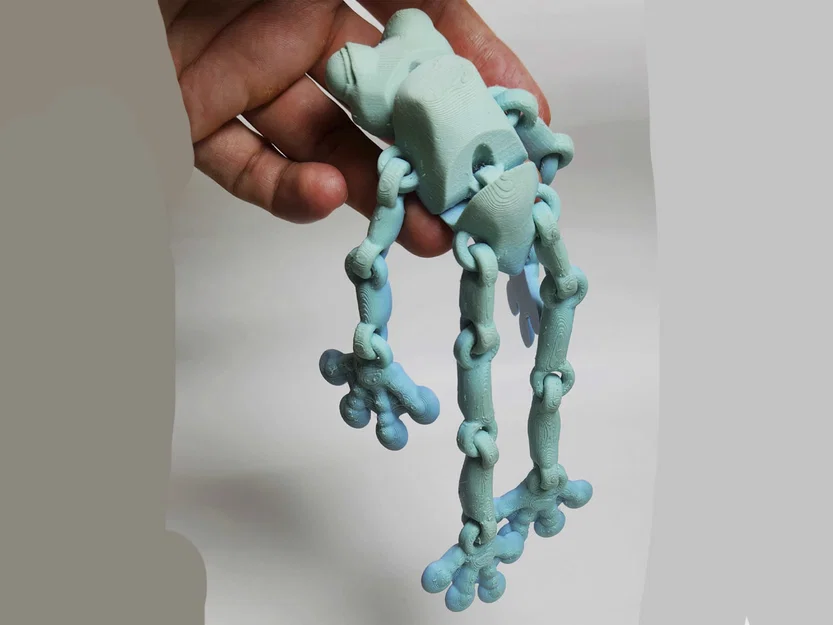 Mô hình chú ếch khớp nối in 3D cực kỳ linh hoạt (Frog) - Image 5