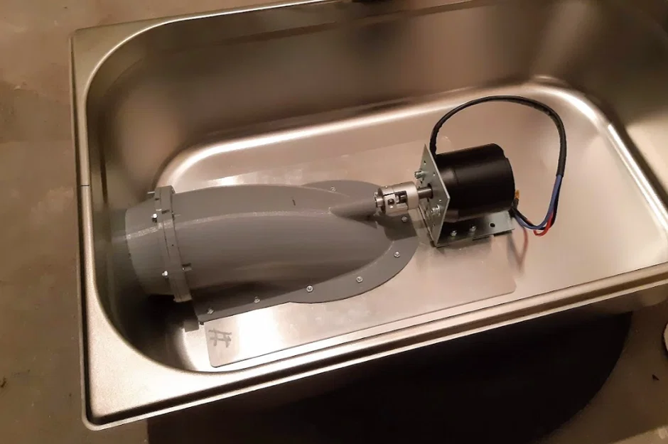 Bộ hệ thống phản lực nước 70mm cho thuyền mô hình (Water Jet) - Image 4