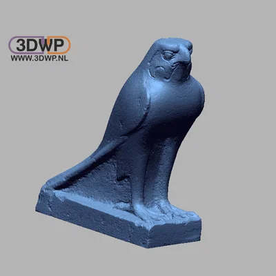 Tượng Horus (Horus Sculpture) – Bản quét 3D