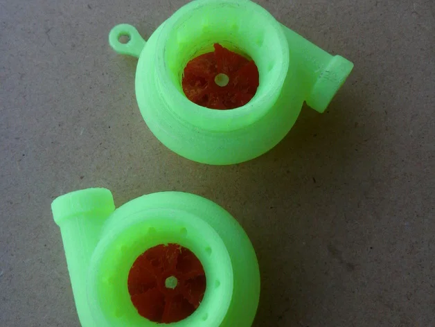 Mô hình Turbo tăng áp 3D độc đáo trang trí góc làm việc - Image 1