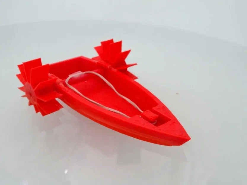 AquaSurfer – Thuyền chạy dây thun (Rubber Band Powered Boat) - Image 4