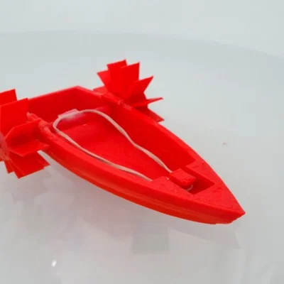 AquaSurfer – Thuyền chạy dây thun (Rubber Band Powered Boat)