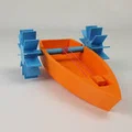 AquaSurfer – Thuyền chạy dây thun (Rubber Band Powered Boat) - Thumbnail 5