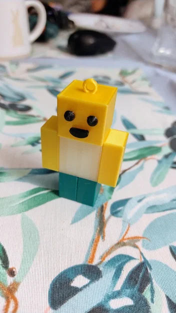 Mô hình nhân vật Noob Roblox dễ thương cho máy in 3D - Image 2