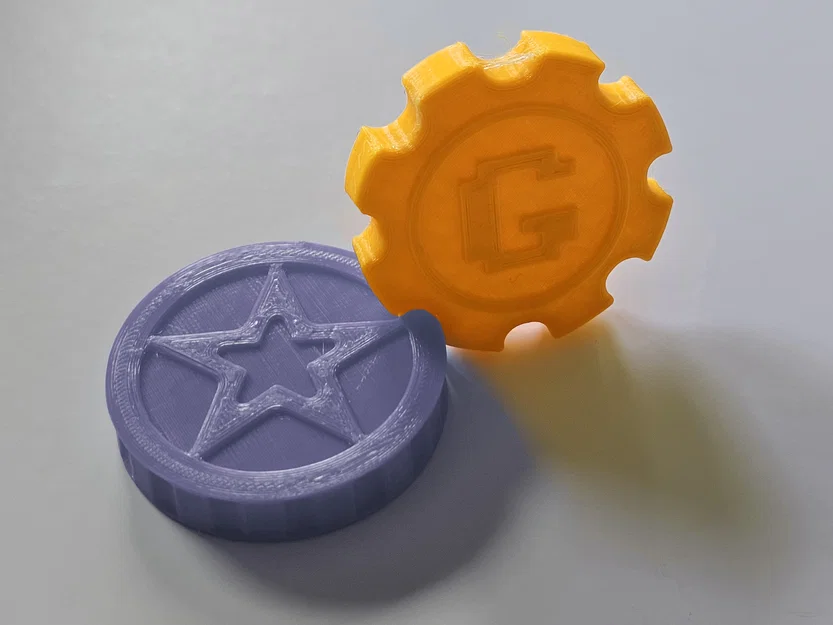 Mô hình 3D Gear Coin và Denny từ game Zenless Zone Zero - Image 3