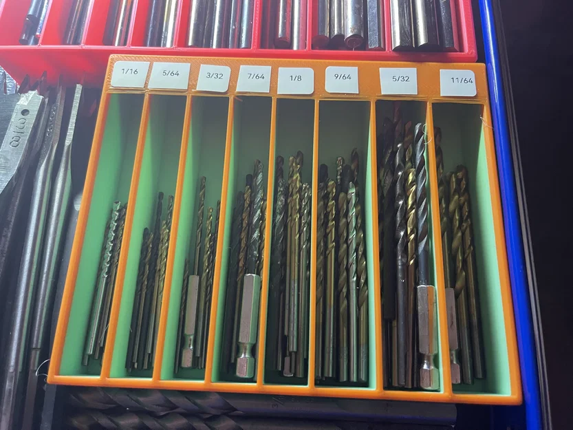 Khay đựng mũi khoan in 3D giúp sắp xếp tủ đồ nghề gọn gàng - Image 3