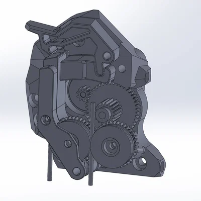 HGX twirl gear CW2 Extruder cho Stealth Burner
