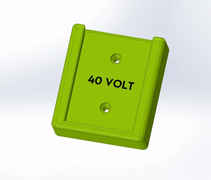 Giá treo tường cho pin Ryobi 40 Volt - Giải pháp lưu trữ thông minh - Image 2