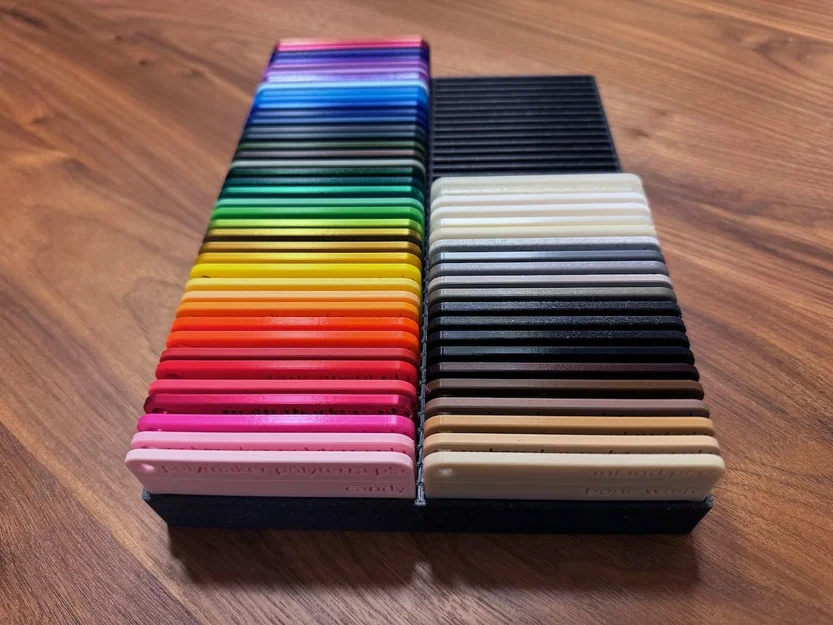 Thẻ Swatch Filament kèm Nhãn (Filament Swatch Card with Label) - Image 9