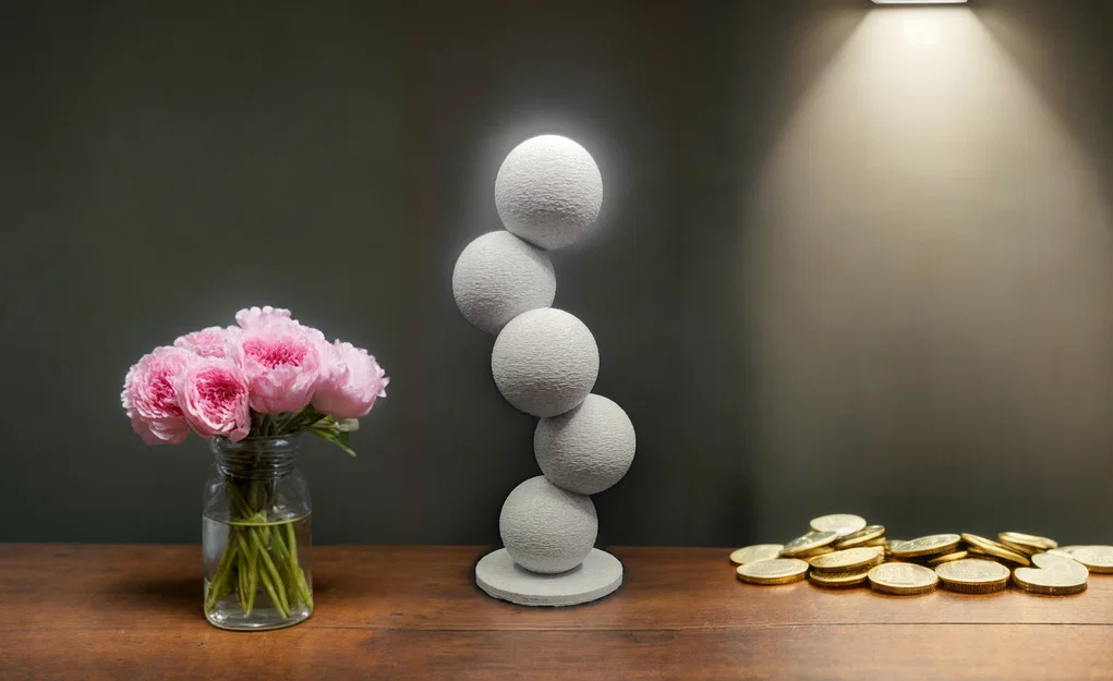 Anti Gravity Sphere - Điêu khắc (Print in Place) - Image 1