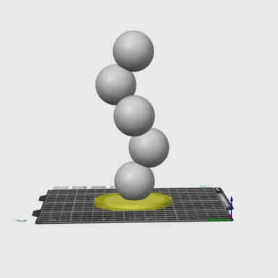 Anti Gravity Sphere - Điêu khắc (Print in Place)