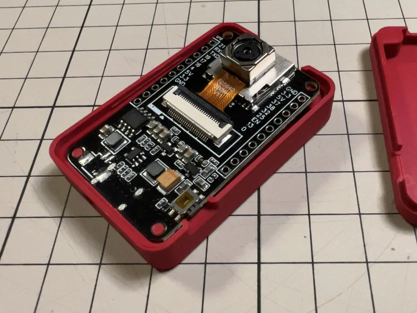 Vỏ snap fit cho ESP32 Cam plus + OV5640 AF Case - Image 1