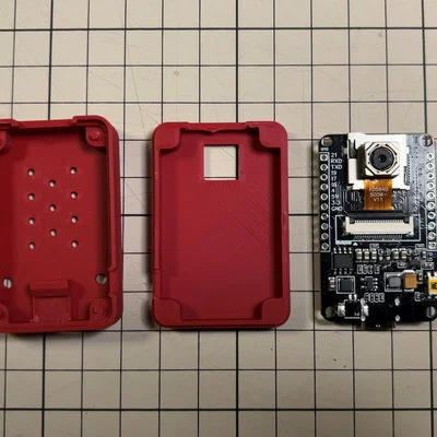 Vỏ snap fit cho ESP32 Cam plus + OV5640 AF Case