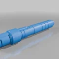 Mô hình tay cầm Beam Saber Gundam 3D - Tối ưu cho lõi 1 inch - Thumbnail 2