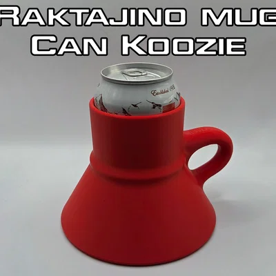 Koozie lon kiểu ly Raktajino (Star Trek)