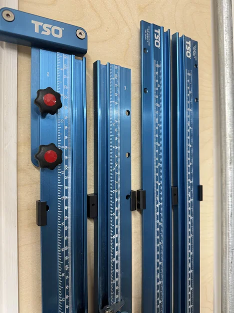Giá treo tường dọc cho TSO Parallel Guide Rail (Wall Holders Vertical) - Image 2
