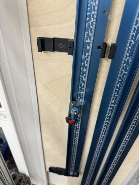 Giá treo tường dọc cho TSO Parallel Guide Rail (Wall Holders Vertical) - Image 3