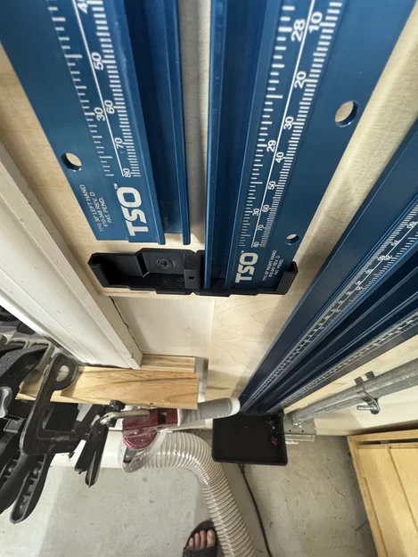 Giá treo tường dọc cho TSO Parallel Guide Rail (Wall Holders Vertical) - Image 4