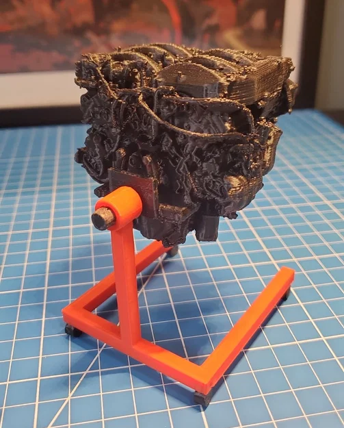 Động cơ Z32 TT kèm giá đỡ - Image 2