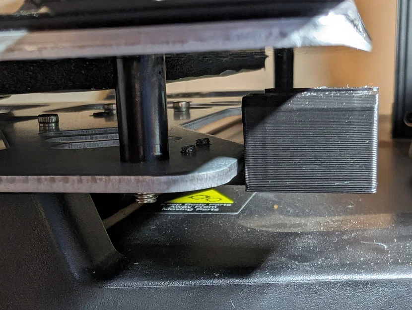 Ngàm gắn Gsensor/Vibration Sensor cho bed Ender 3 V3 KE - Image 3