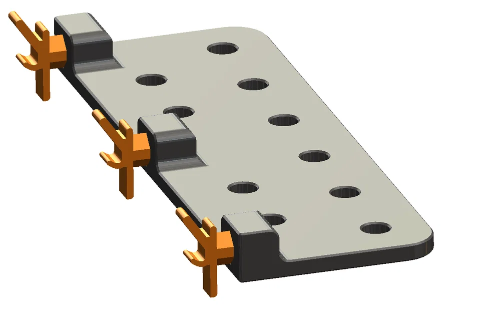 Giá treo tua vít cho Lochwand (bảng lỗ vuông) - Image 2