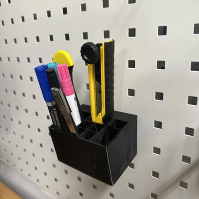 Lochwand Kleinteilbox – Hộp nhỏ gắn tấm lochwand lỗ vuông