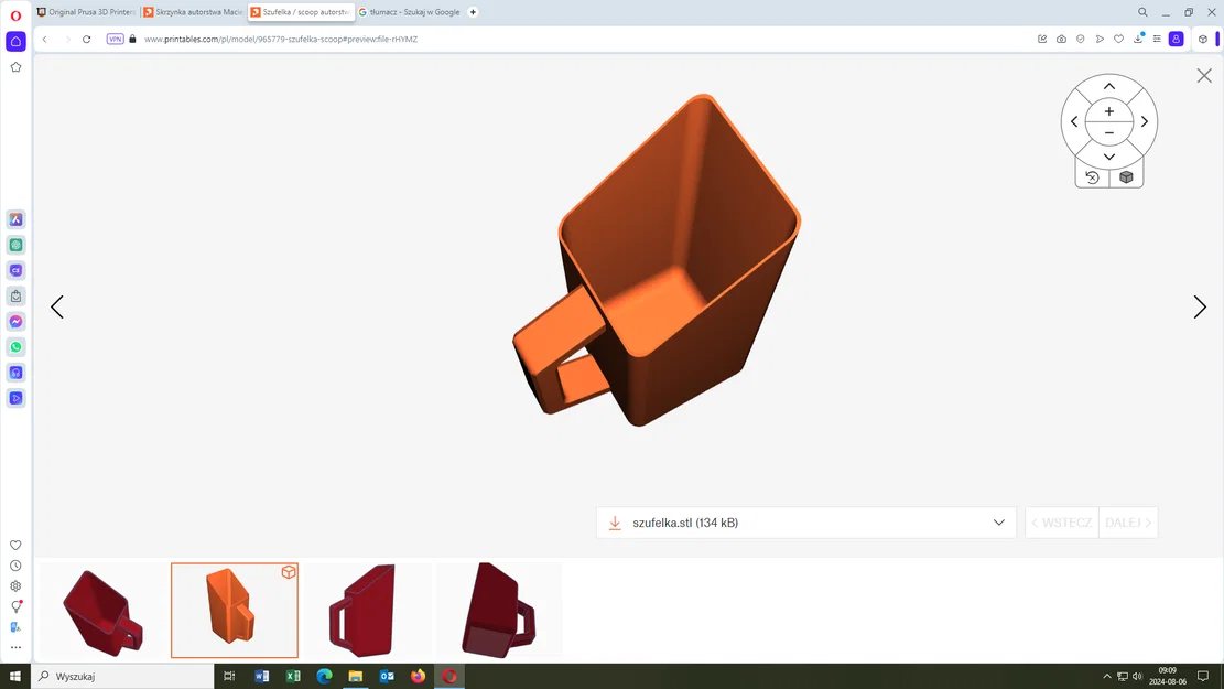 Gáo múc đa năng in 3D (Scoop) - Tiện ích tối giản cho gia đình - Image 2