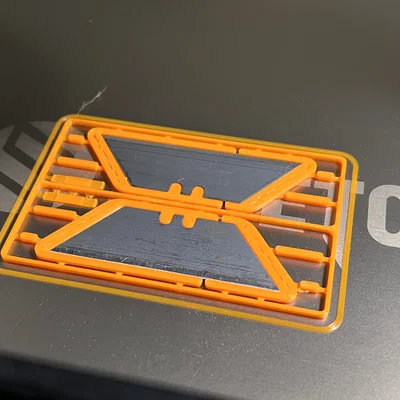 Kit card lưỡi dao tiện ích cỡ ví (Utility blade kit card)