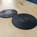 Miếng lót ly hình đĩa Vinyl Record (Vinyl Record Coaster) - Thumbnail 1