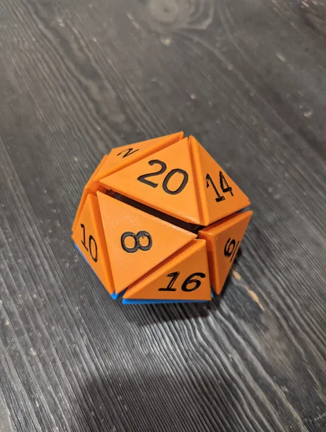 Keyboard Switch Fidget D20 - Image 1