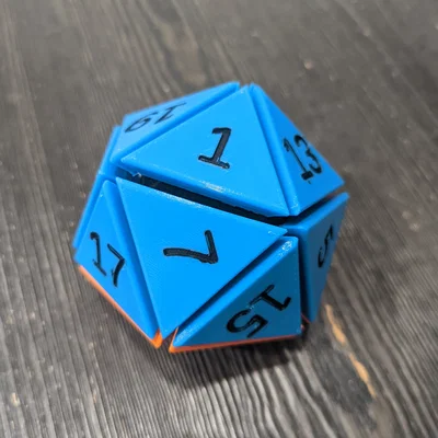 Keyboard Switch Fidget D20