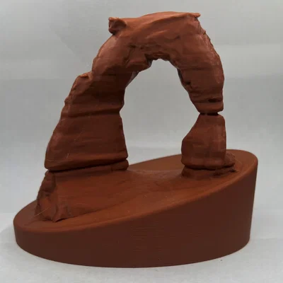 Mô hình 3D Delicate Arch - Kỳ quan Công viên quốc gia Arches