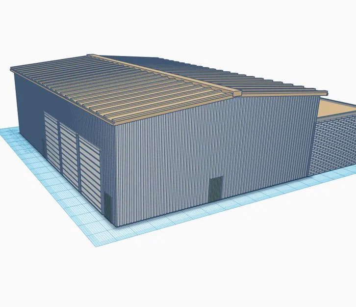 Công ty vận tải / Xưởng / Kho N Scale (1:160) - Image 2