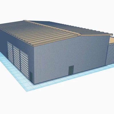 Công ty vận tải / Xưởng / Kho N Scale (1:160)