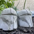 Khuôn Bê Tông Mandalorian (Concrete Mandalorian Mold) - Thumbnail 2