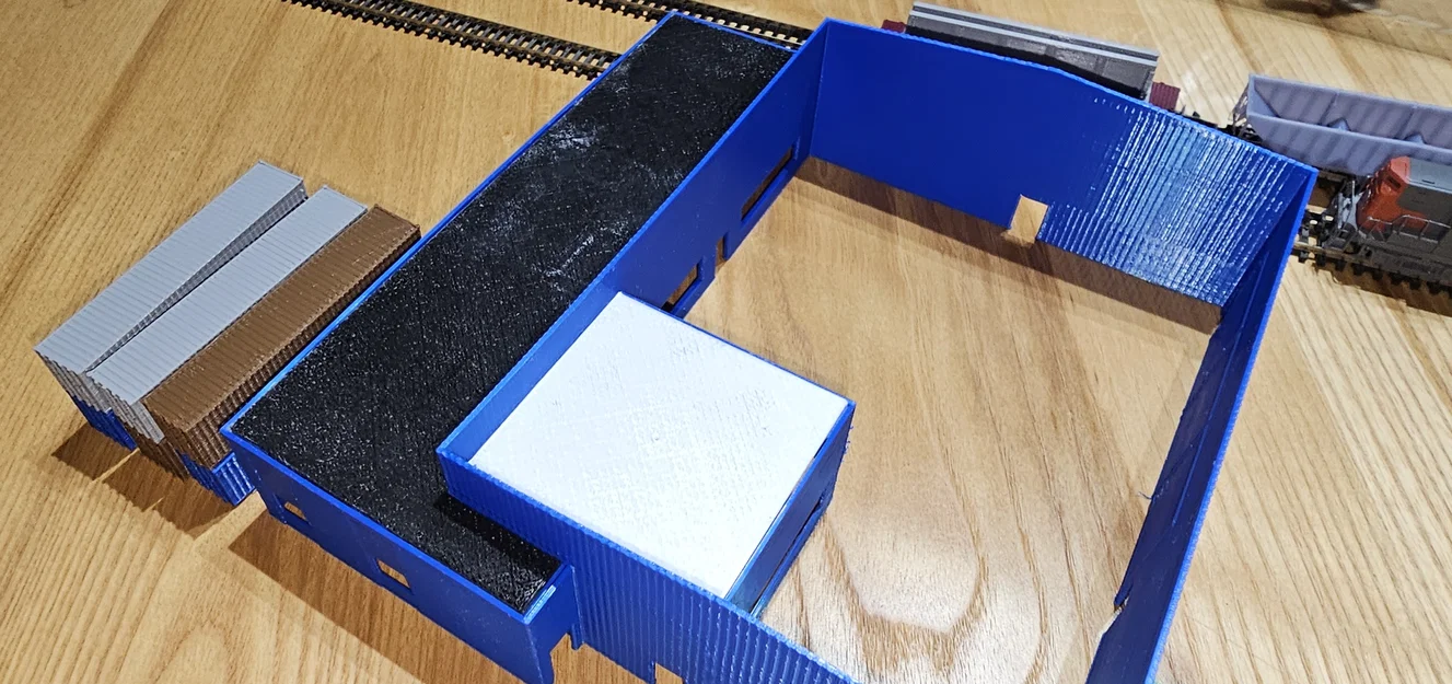 Phụ kiện mái bổ sung cho mô hình nhà kho N Scale (Trucking Company) - Image 2