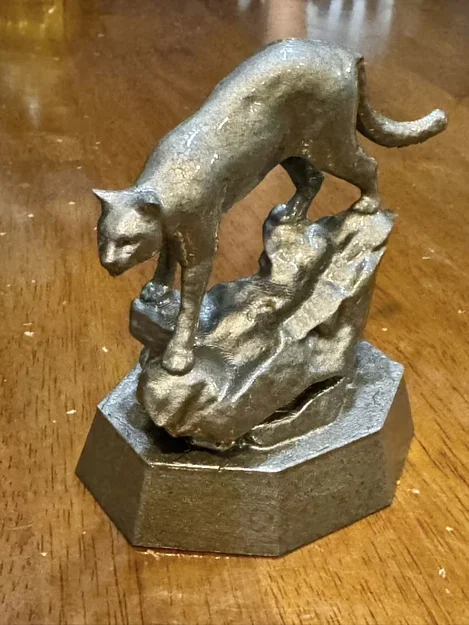 Tượng Cougar Pride (bản quét 3D) - Image 2