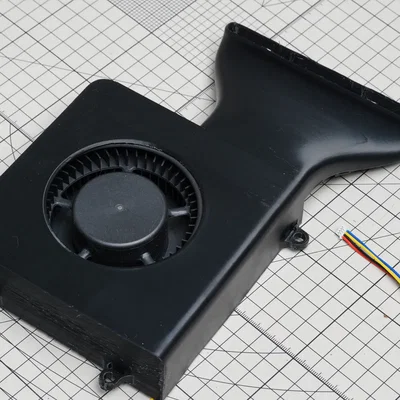 P1P Auxiliary Part Cooling Fan Case - Remix (bản STL)