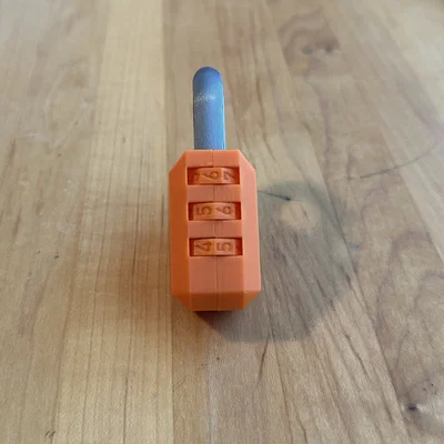 Khóa số (Combination Lock) 3 chữ số