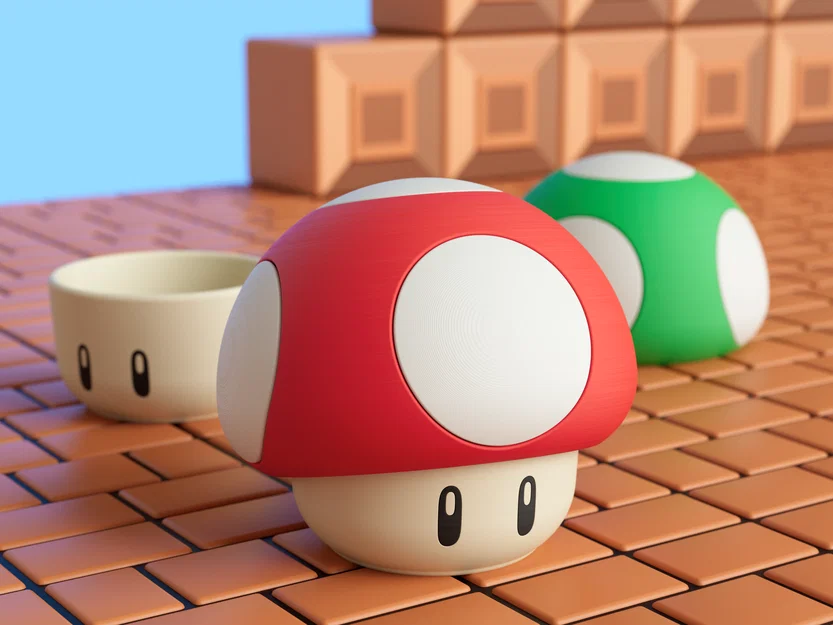 Tô Nấm Super Mario (Toadstool Café ở Super Nintendo World) - Image 1
