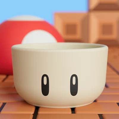 Tô Nấm Super Mario (Toadstool Café ở Super Nintendo World)