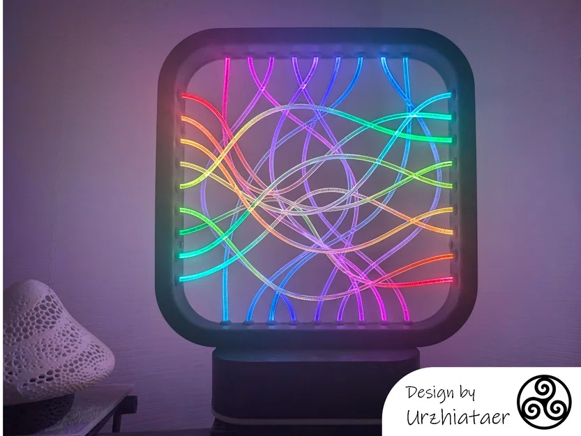 Fiber Lamp - WLED (Đèn sợi quang điều khiển WiFi) - Image 1