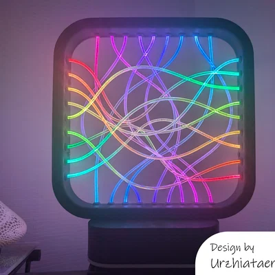 Fiber Lamp - WLED (Đèn sợi quang điều khiển WiFi)