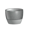 Chậu trồng cây trang trí 12cm - Thiết kế xoắn ốc đẹp mắt - Thumbnail 2