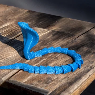 Flexi-Cobra – Rắn hổ mang print-in-place khớp dẻo