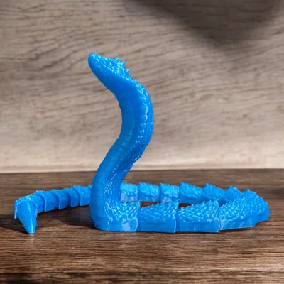 Flexi-Cobra – Rắn hổ mang print-in-place khớp dẻo