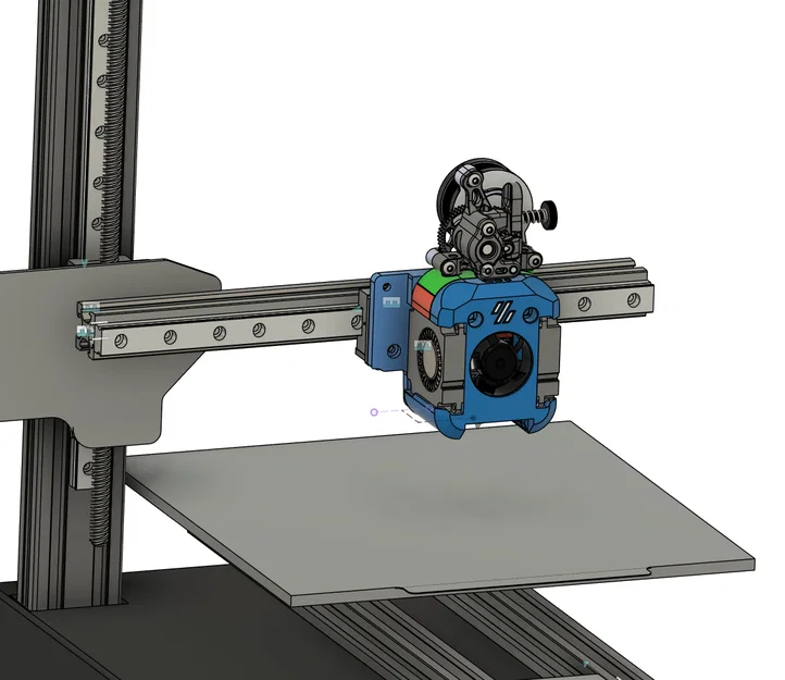 KP3S Pro - Ngàm/Plate gắn DragonBurner Mount - Image 1