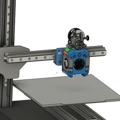 KP3S Pro - Ngàm/Plate gắn DragonBurner Mount