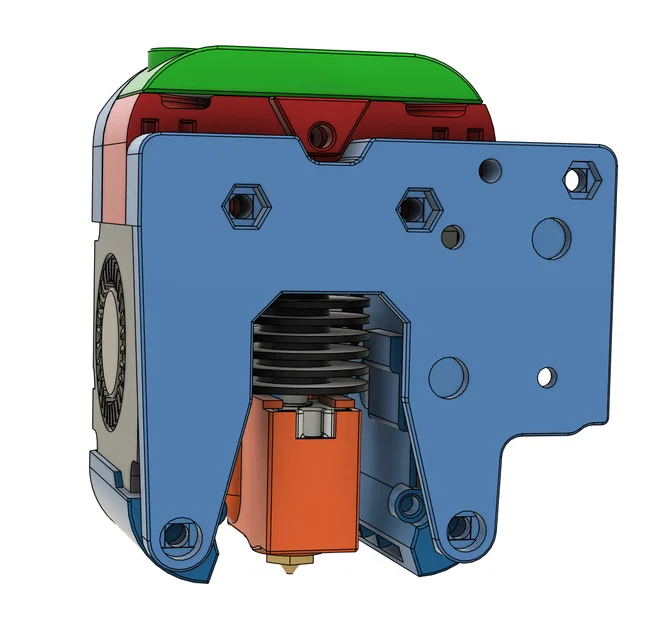 KP3S Pro - Ngàm/Plate gắn DragonBurner Mount - Image 2