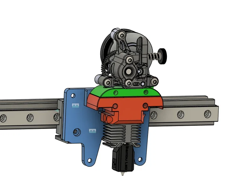 KP3S Pro - Ngàm/Plate gắn DragonBurner Mount - Image 4